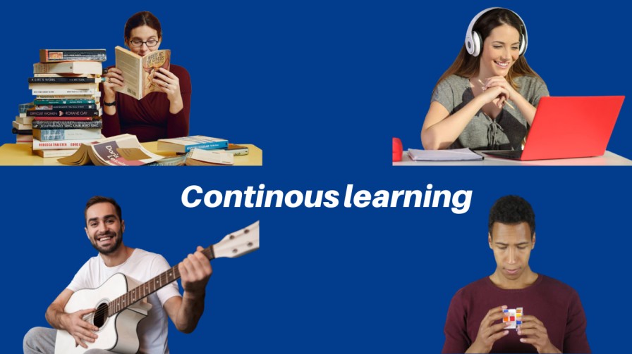 Continuous learning increase brain power